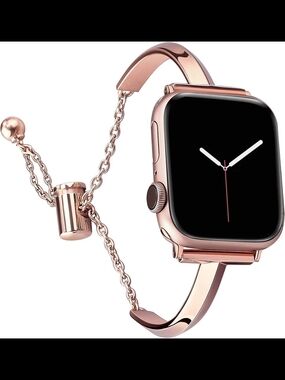 Gold Women’s Smartwatch Bracelet Band